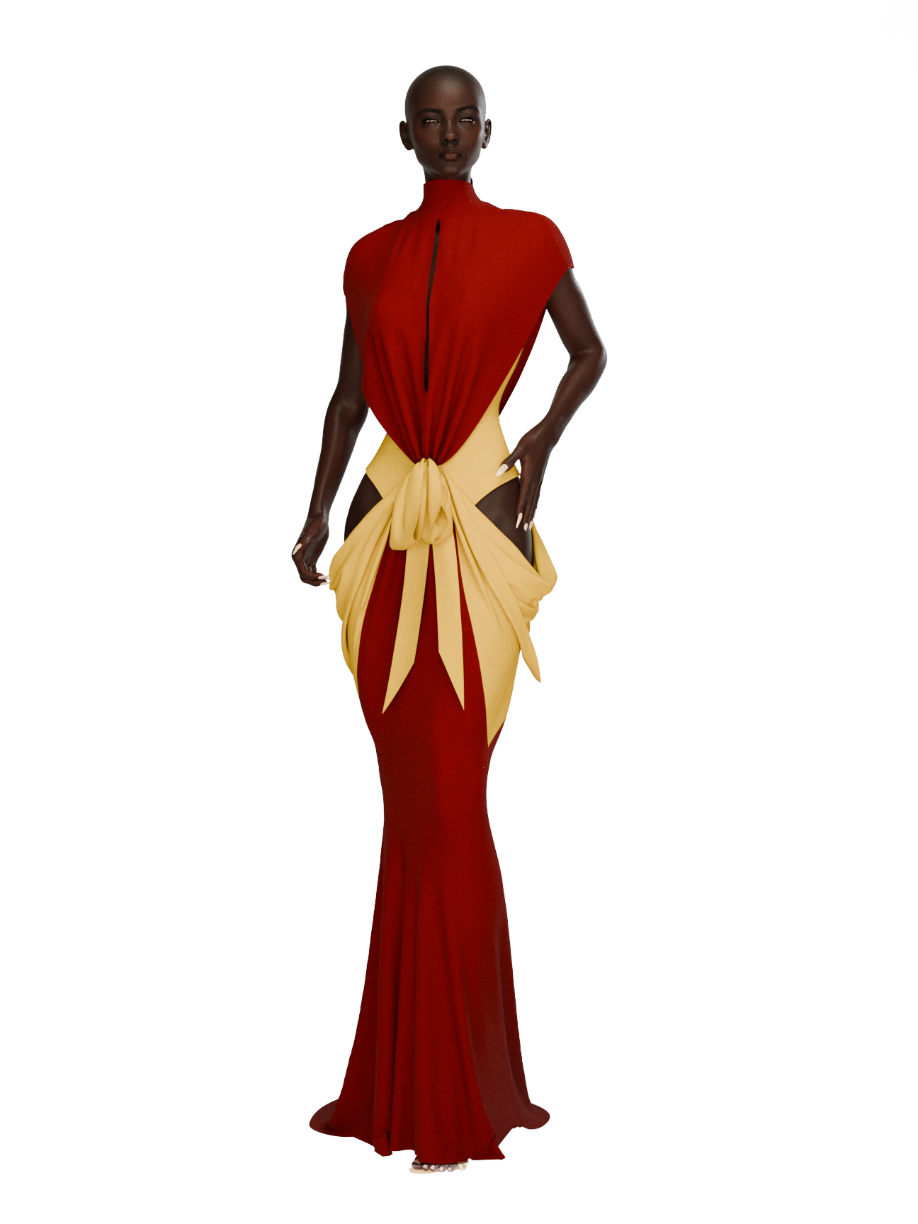 THE FLAME DRESS