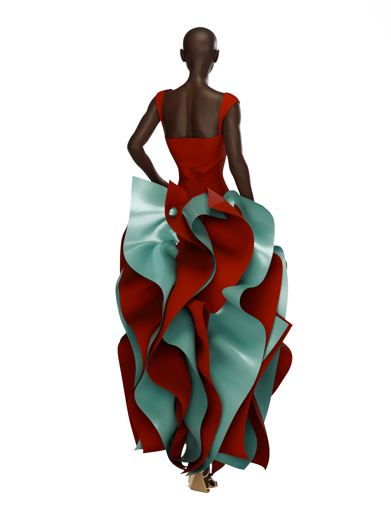 PETALS DRESS